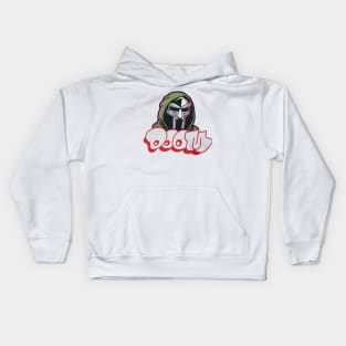 MF DOOM Mask and Logo Kids Hoodie